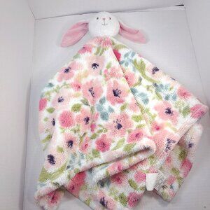 Baby Thro Jimco Lamp bunny lovey Security Blanket Floral Poppy Flower Rilynn big